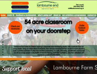 lambourne-end.org.uk screenshot