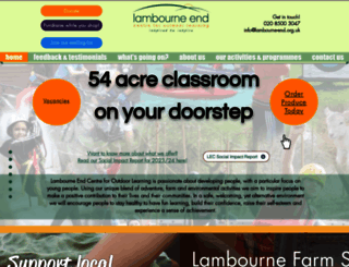 lambourne-end.org.uk screenshot