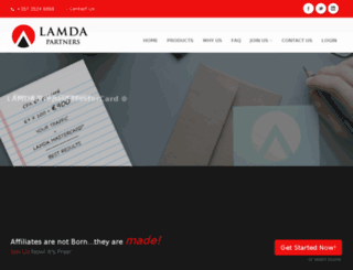 lamdapartners.com screenshot