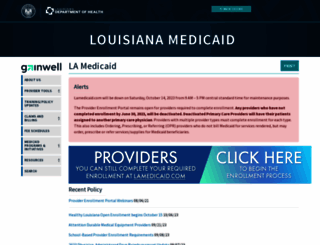 lamedicaid.com screenshot