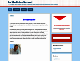 lamedicinanatural.wordpress.com screenshot