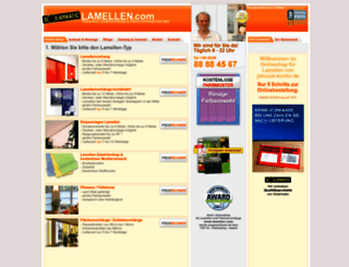 lamellen.com screenshot