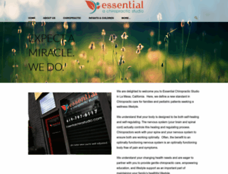 lamesachiropractors.com screenshot