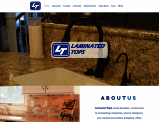 laminatedtops.com screenshot