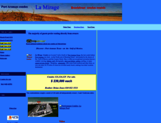 lamirageportaransas.com screenshot