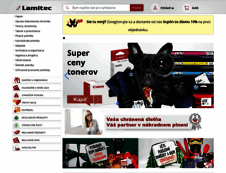 lamitec.sk screenshot
