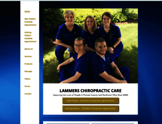 lammerschiropracticcare.com screenshot