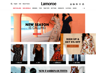 lamoroe.com screenshot