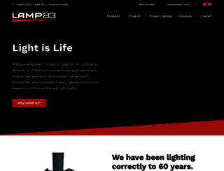 lamp83.com.tr screenshot