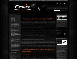 lampe-fenix.com screenshot
