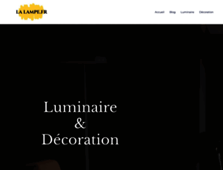 lampesetluminaires.com screenshot