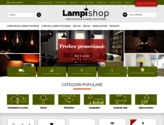 lampishop.ro screenshot