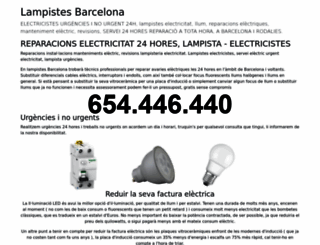 lampistes-barcelona.com screenshot