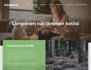 lamponen.fi screenshot