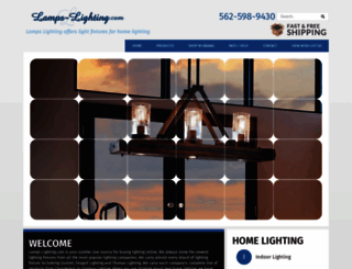 lamps-lighting.com screenshot