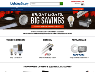 lampsandbulbs.com screenshot