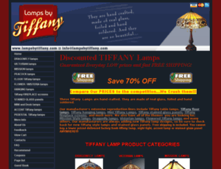 lampsbytiffany.com screenshot