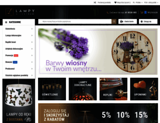 lampywcentrum.pl screenshot