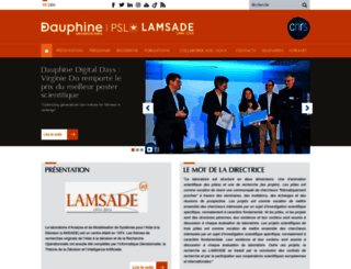 lamsade.dauphine.fr screenshot
