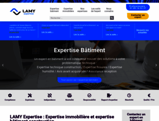 lamy-expertise.fr screenshot