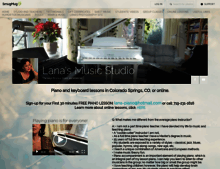 lana-piano.com screenshot