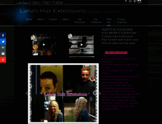 lanabeautyshop.com screenshot