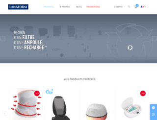 lanaform.com screenshot