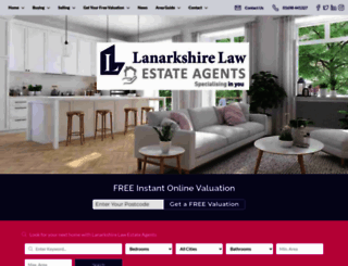 lanarkshireestateagents.co.uk screenshot