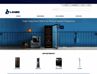 lanboappliances.com screenshot