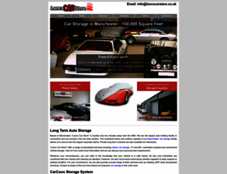 lancashirecarstorage.co.uk screenshot