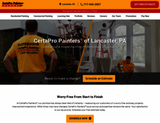 lancaster.certapro.com screenshot