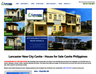 lancastercavite.com screenshot