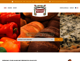 lancastercountyfarmersmarket.com screenshot