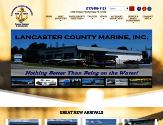 lancastercountymarine.com screenshot