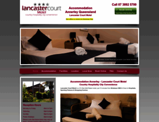 lancastercourt.com.au screenshot