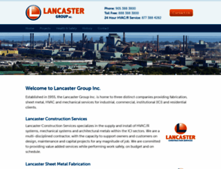 lancastergroup.ca screenshot