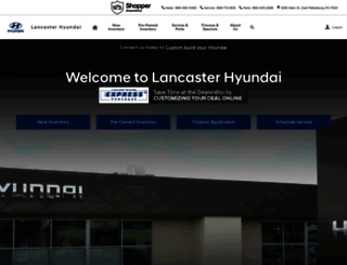 lancasterhyundai.com screenshot