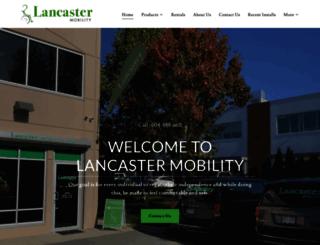 lancastermobility.ca screenshot