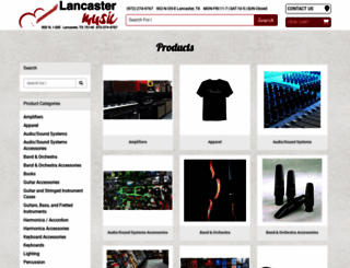 lancastermusiconline.com screenshot