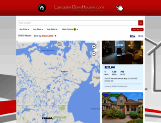 lancasteropenhouses.com screenshot