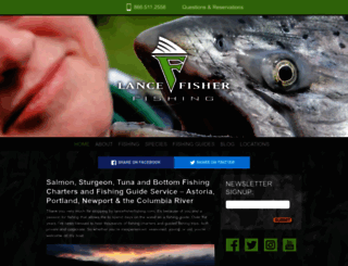 lancefisherfishing.com screenshot