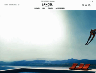 lancel.com screenshot