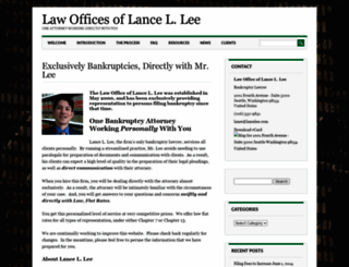 lancelee.com screenshot