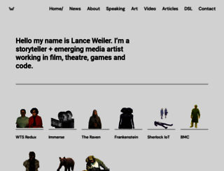 lanceweiler.com screenshot