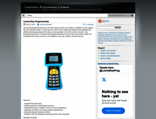 lanciakeyprogramming.wordpress.com screenshot