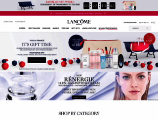 lancome.com.au screenshot