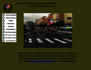 lancraftfd.org screenshot