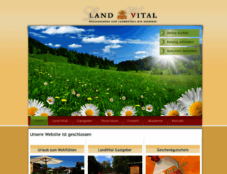 land-vital.de screenshot
