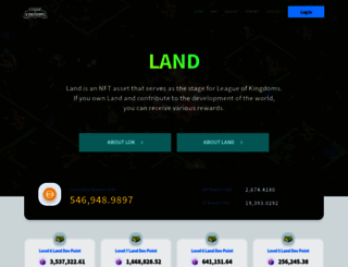 land.leagueofkingdoms.com screenshot