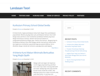 landasanteori.com screenshot